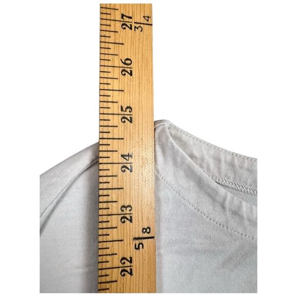 Eileen Fisher Light Gray Sleeveless Boxy Tank Top Minimalist Tencel Blend - XL - Picture 5 of 8